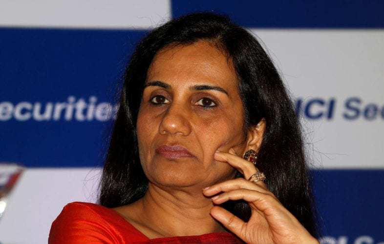 ICICI Bank Sacks Chanda Kochhar In Videocon Loan Case After Being Booked By CBI.jpeg