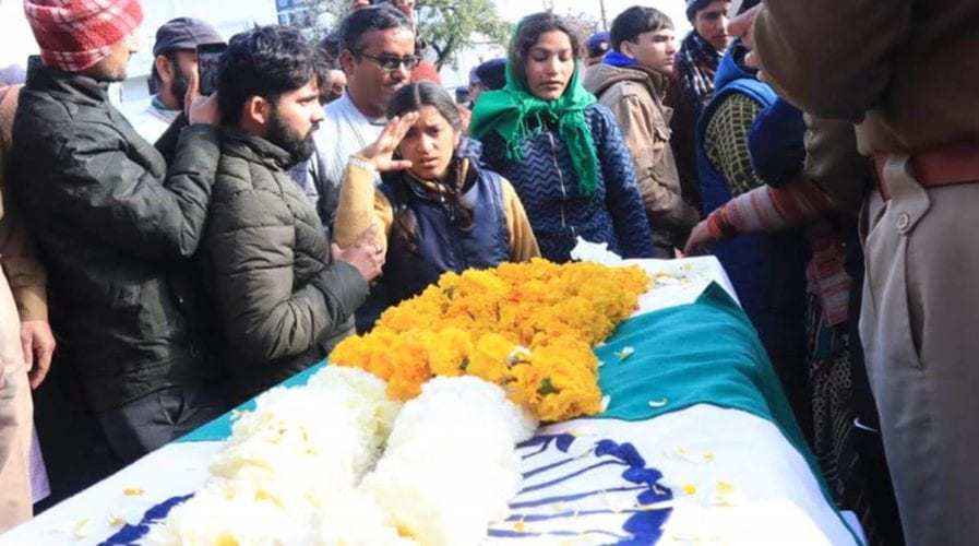 Daughter salutes martyred CRPF jawan Mohan Lal Raturi as India bids goodbye to its brave sons