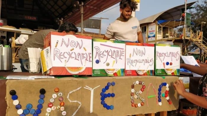 Free Beer For Cleaner Beach - Waste Bar Goa Offers Free Beer In Exchange For Garbage Collected From The Beach