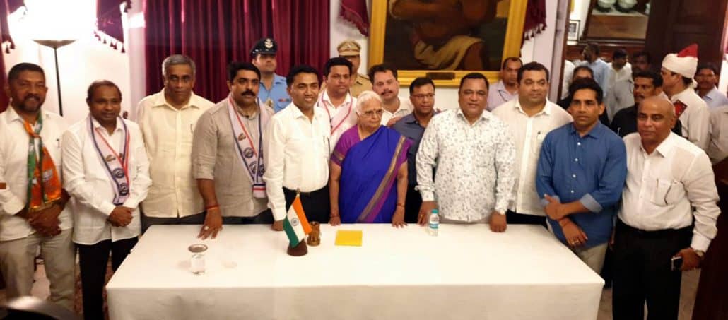 BJP MLA Pramod Sawant Swears As Goa CM In Gratitude