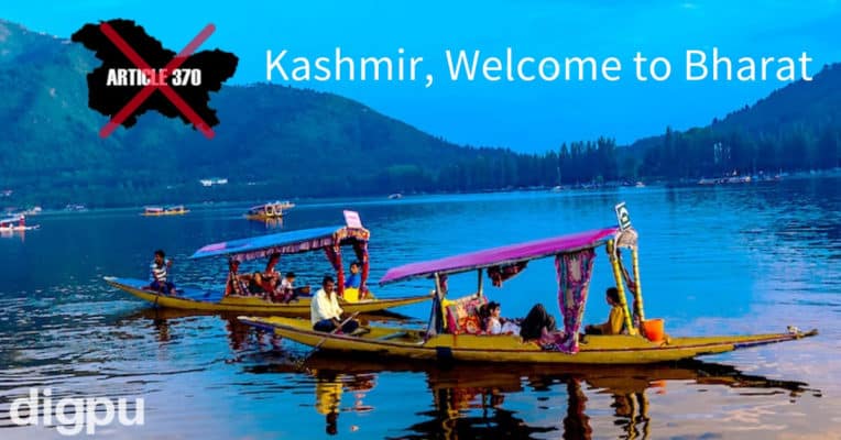Kashmir, welcome to Bharat