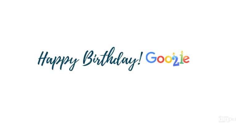Happy Birthday Google - Digpu News