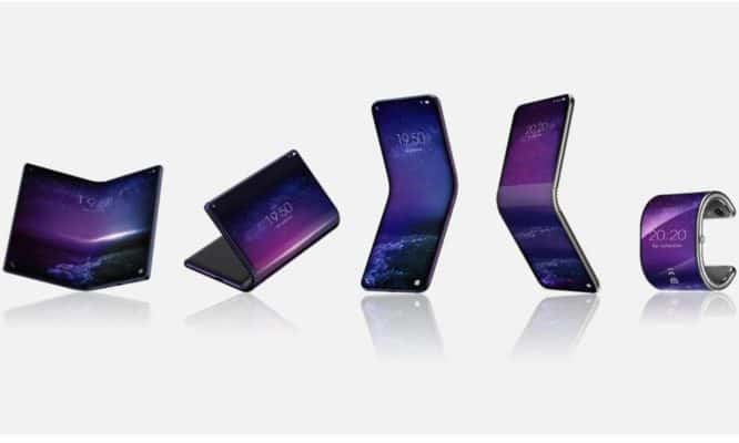 TCL teases Samsung Galaxy Fold rival with a three-fold design