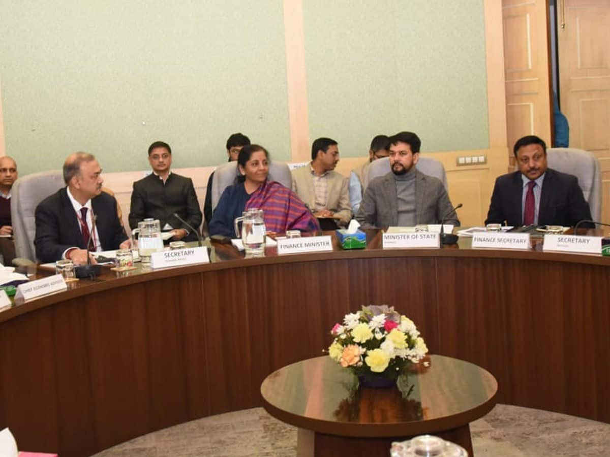 Sitharaman holds pre-Budget consultations on digital economy, financial sector