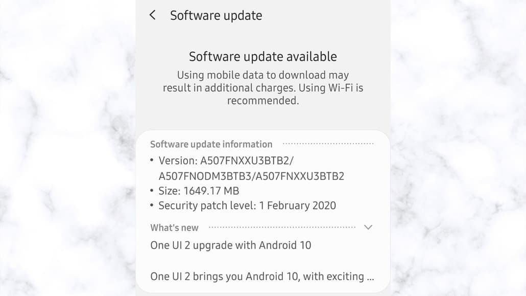 Samsung Pushes Android 10 Update For Galaxy A50s Smartphones In India - Digpu