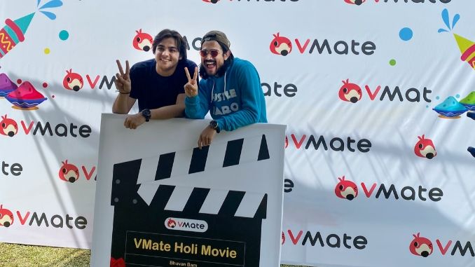 Top YouTubers Bhuvan Bam and Ashish Chanchlani first time collaborate for VMate Holi Movie (2)