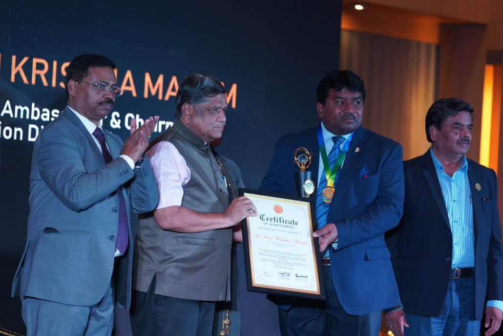 Dr Hari Krishna Maram Felicitated For Contribution Towards Digital India - Digpu
