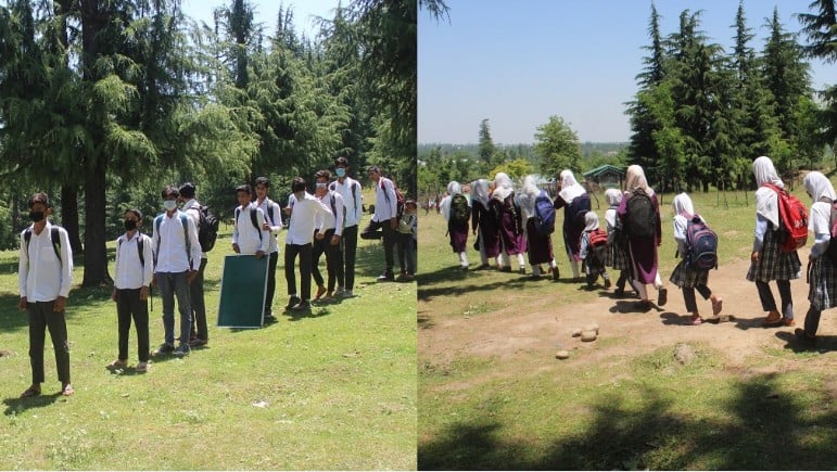 Amid pandemic, ideal school wish comes true for students in Pulwama village