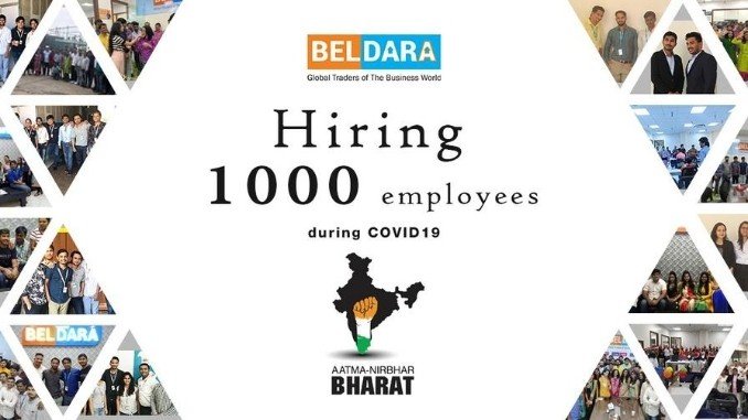 Beldara is hiring 1000 employees in the midst of Corona