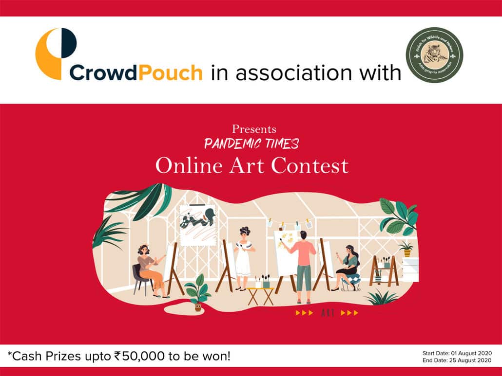 Online Art Contest ‘Pandemic Times’ with Cash Prizes over ₹ 50,000 and more