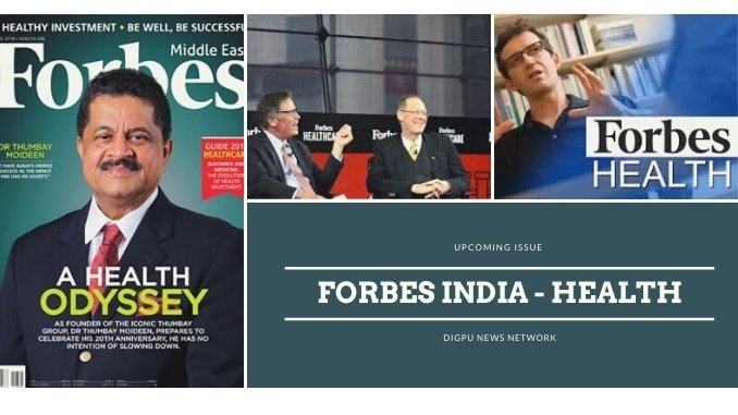 Forbes India: Upcoming ‘Health’ Edition Uncovers all about Health & Healthcare
