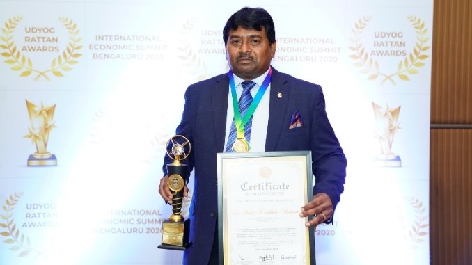 Dr Hari Krishna Maram  nominated as Global Advisory Board Member (Education Sector) of MSME Chamber of Commerce and Industry of India - Digpu News