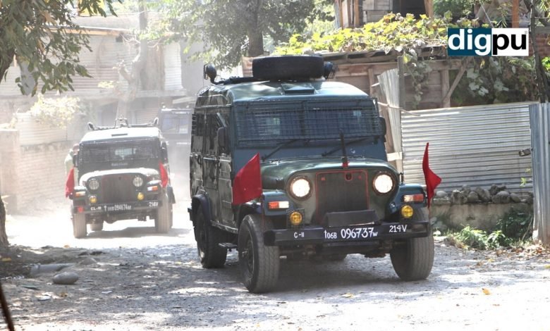 Gunfight in southern Kashmir leaves three Hizb militants dead - Digpu News
