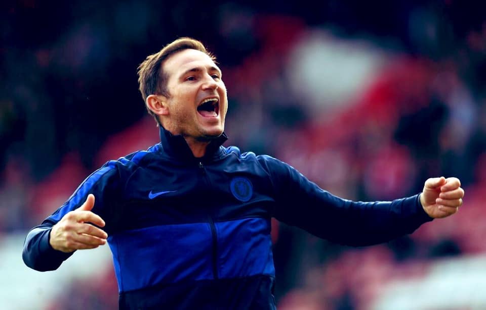 Frank Lampard says, we are improving but cannot get carried away