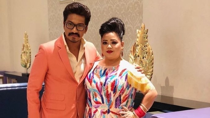 Comedian Bharti Singh being questioned by the Narcotics Control Bureau