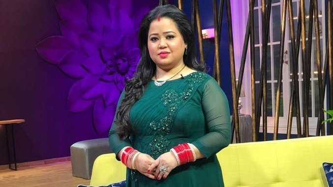 Comedian Bharti Singh being questioned by the Narcotics Control Bureau (NBC)