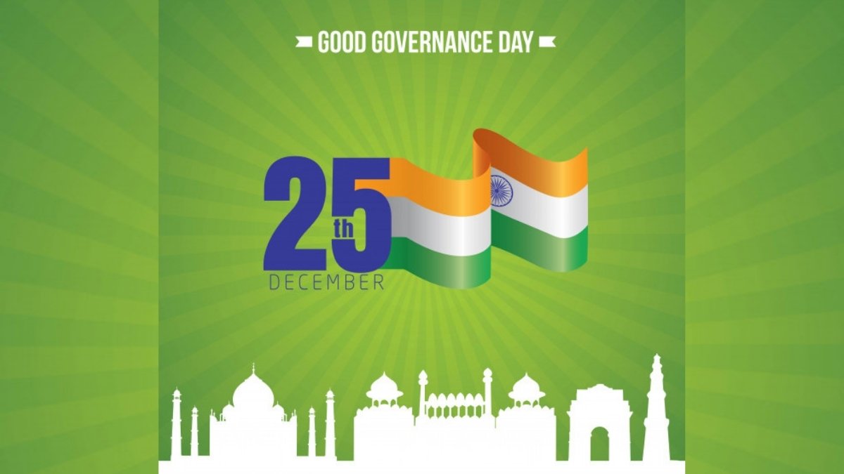 December 25th: Good Governance Day of India - Objectives - Digpu