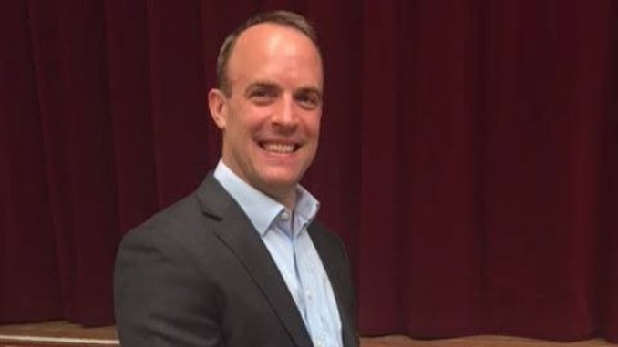 Dominic Raab UK foreign secretary to arrive in India for a four-day visit