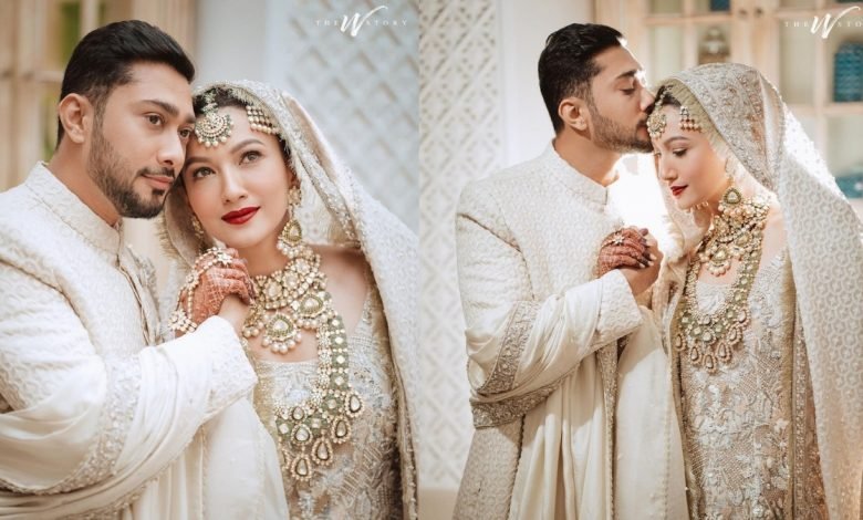 Gauhar Khan says Qubool Hai to Zaid Darbar in an intimate wedding - Digpu News