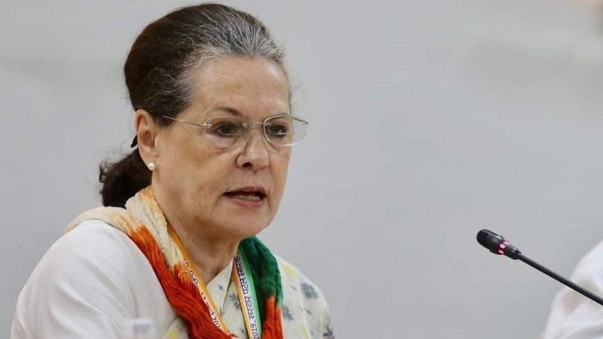 Sonia Gandhi meeting with Congress leaders - Digpu