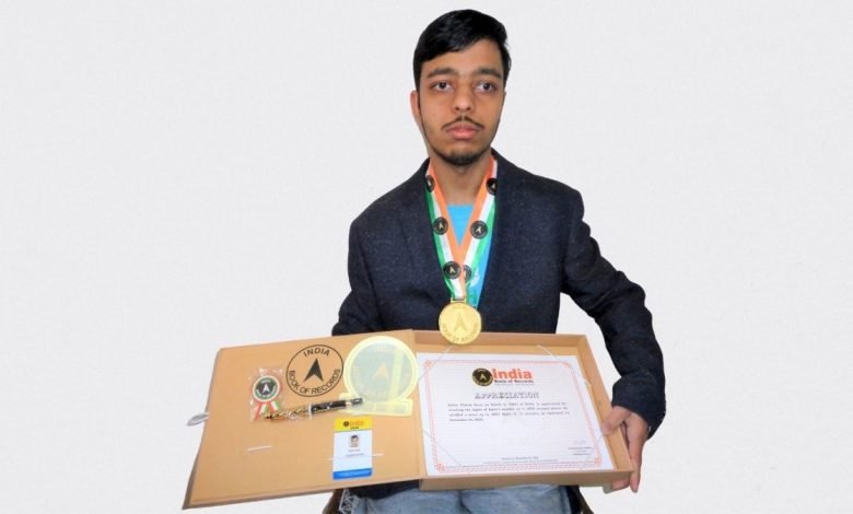 Ashan Kansal - The Child Prodigy with amazing memory appreciated under India Book Of Records 2022 - Digpu News