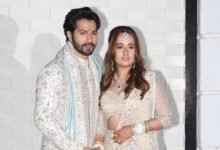 Varun Dhawan make first appearance post-wedding