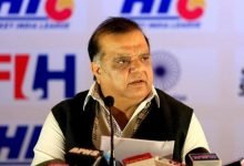 IOA president Narinder Batra receives the first dose of COVID-19 vaccine