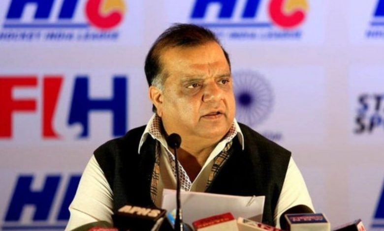 IOA president Narinder Batra receives the first dose of COVID-19 vaccine