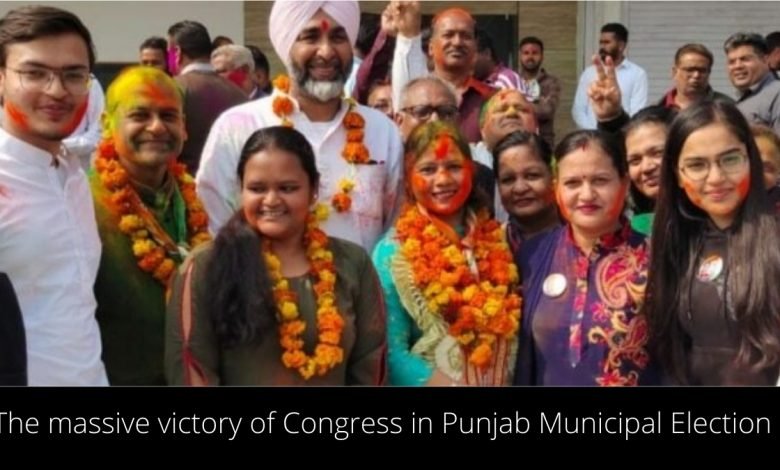 Congress Wins All 7 Municipal Corporations In Punjab