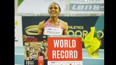Ethiopias Gudaf Tsegay set a new 1500 m indoor world record - Digpu