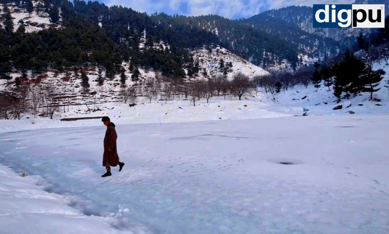 Panner Dam Frozen but mesmerizing dam in South Kashmir - Digpu News