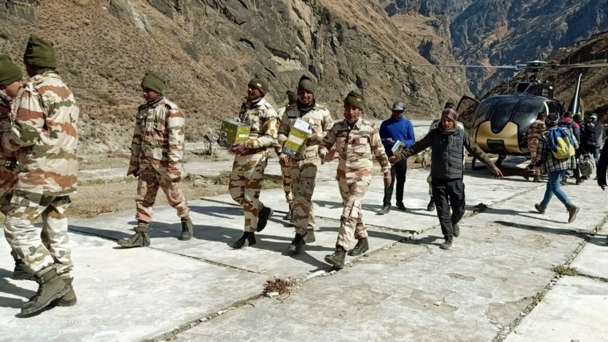 Rescue Operation Underway at Joshimath after Uttarkhand Glacier Burst - Digpu News