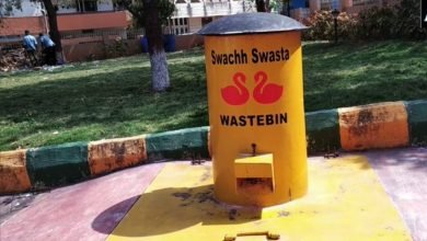 Karnataka man develops underground dustbin