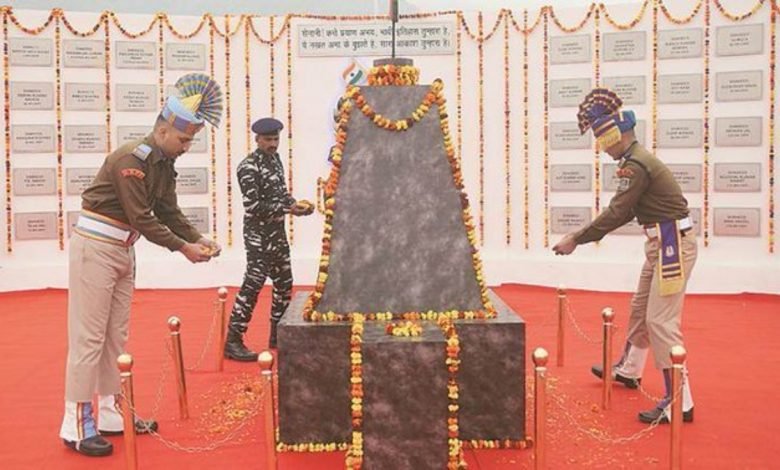 CRPF pays floral tributes to personnel killed in Pulwama terror attack