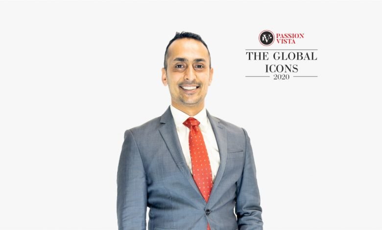 Himanshu Patel was felicitated as Passion Vista’s “The Global Icon 2020”