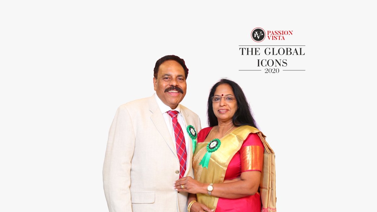Passion Vista bestowed Mr and Mrs Nair with The Global Icon 2020 title