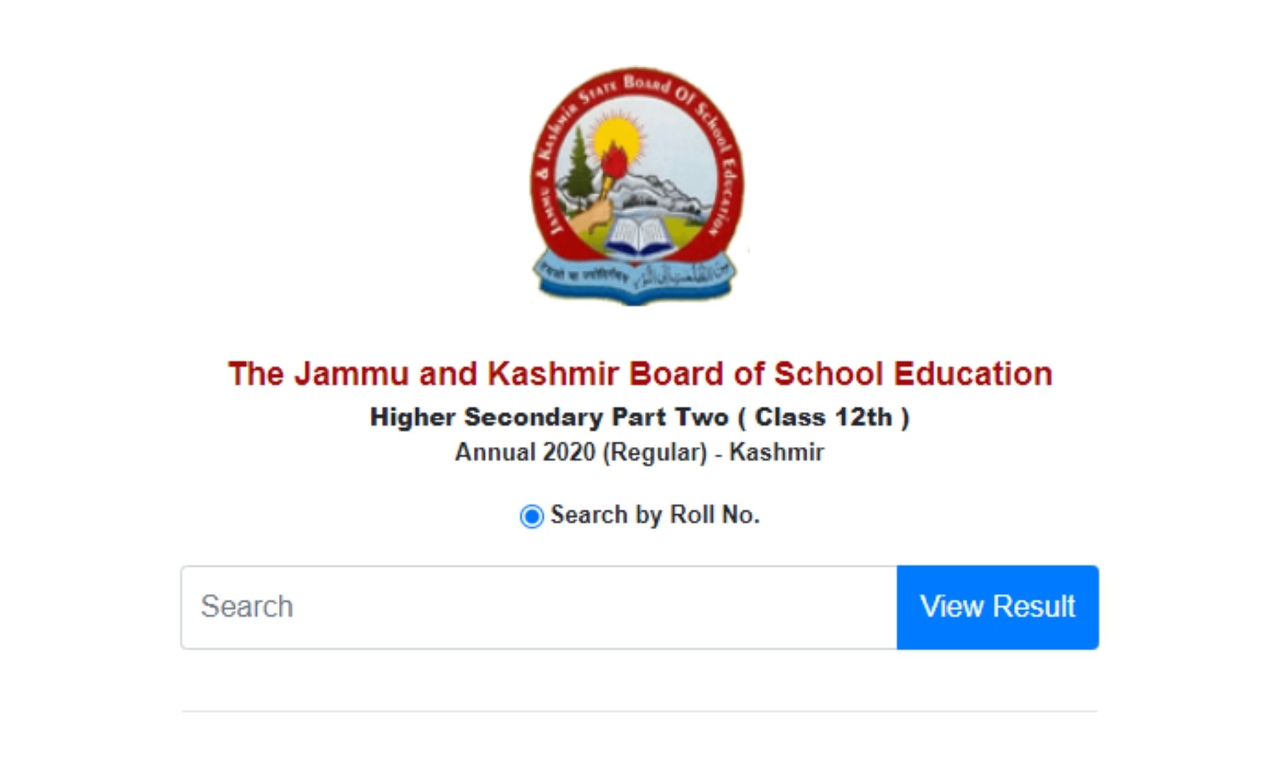 JKBOSE announces Class 12th (Regular) exam result 2020 for Kashmir Division - Digpu News
