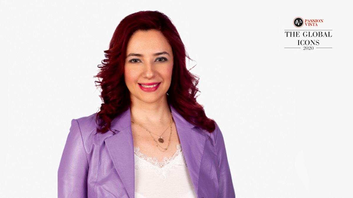 Rania Lampou bags the title of “The Global Icon 2020”-Digpu News