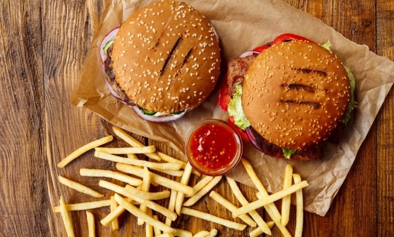 Lower stress levels lead to lesser consumption of fast food