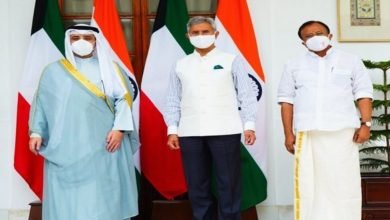 Kuwait Foreign Minister Al-Sabah meets Jaishankar