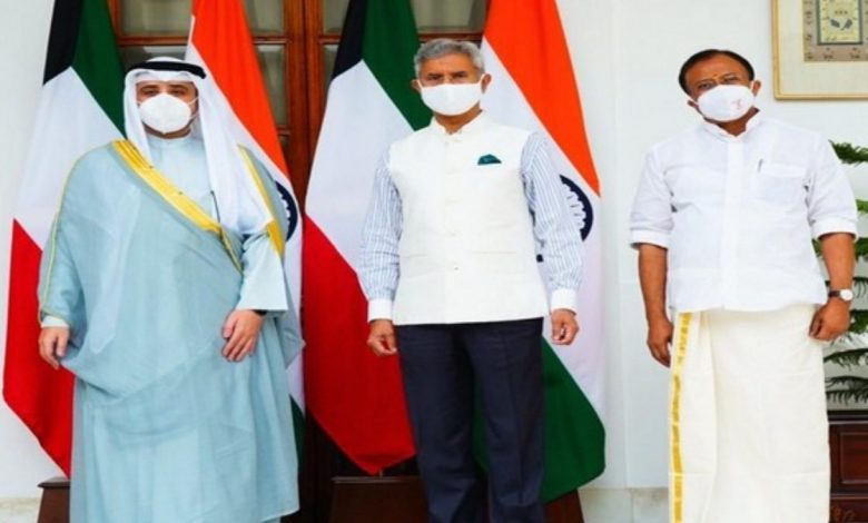 Kuwait Foreign Minister Al-Sabah meets Jaishankar