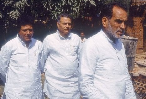 Yashwant Sinha With Prime Minister Chandra Shekhar 