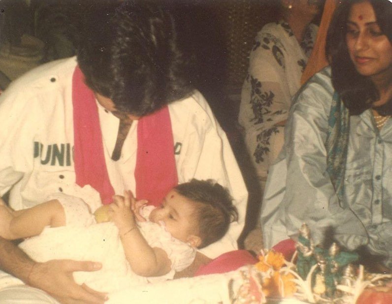 Anil Kapoor marked Sonam Kapoor's 36th birthday by digging out her priceless childhood pictures