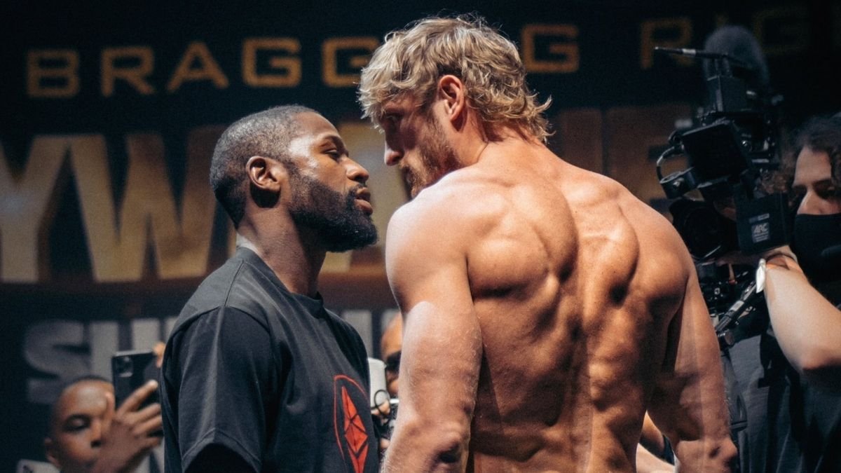 Mayweather and Logan Pauls exhibition boxing match ends without a winner (1)