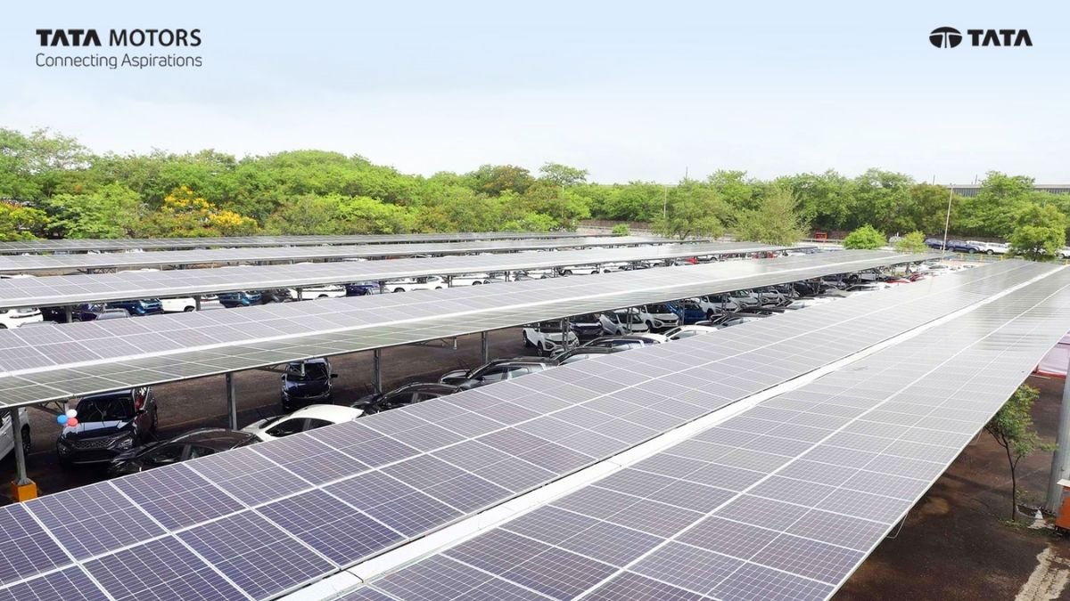Tata Motors, Tata Power jointly inaugurated Indias largest solar carport in Pune
