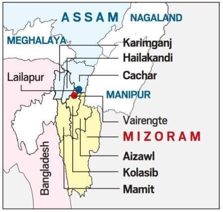 Assam and Mizoram Boundary Clash