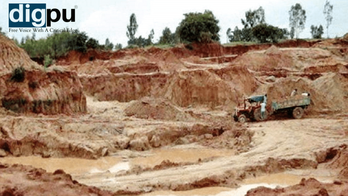 Illegal sand mining in Jabalpur wreaking destruction on the banks of the Narmada with Tacit Government support - Digpu News