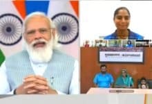 PM Modi interacting with Indian Para-athletes