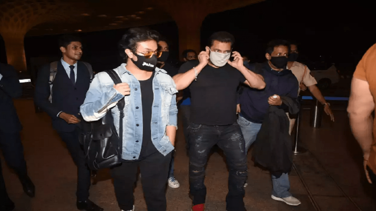 Salman Khan stopped by a CISF officer at airport