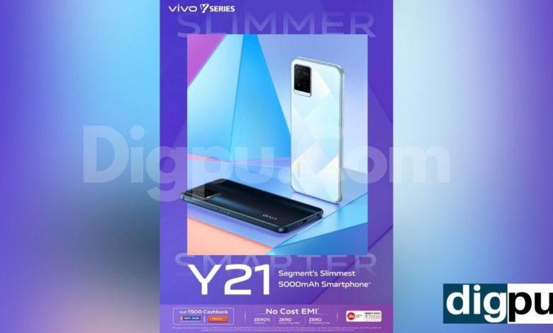 Vivo Y21 smartphone - Exclusive poster